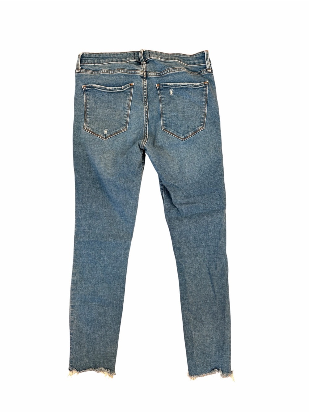 Abercrombie & Fitch Harper 29/8R Ankle Jeans Women’s Distressed Medium Wash - Picture 3 of 6